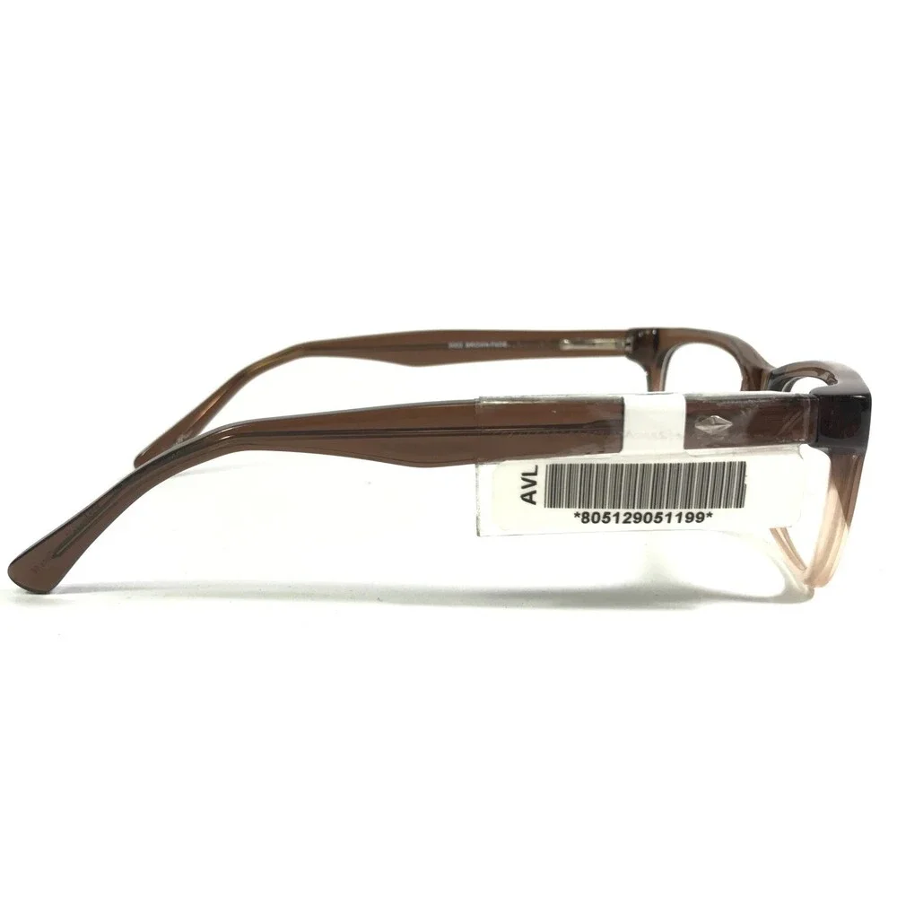 Elan 3002 BROWN FADE Eyeglasses Frames Clear Square Full Rim 50-17-140